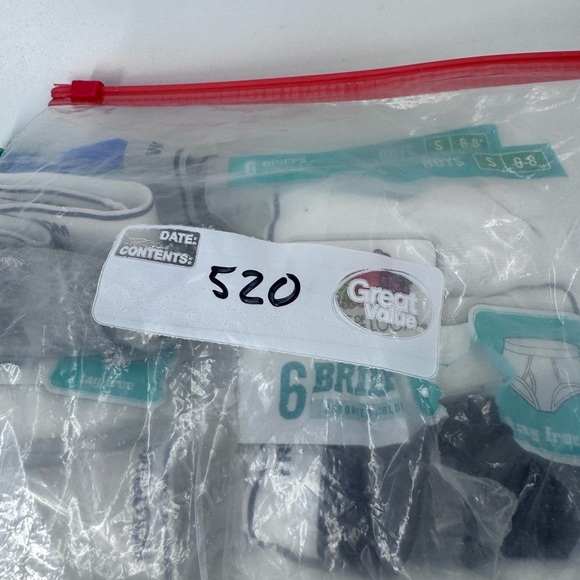 NWT Boys Fruit of the Loom White and Gray Underwear Accessories ( 16 pair ) - Picture 7 of 7